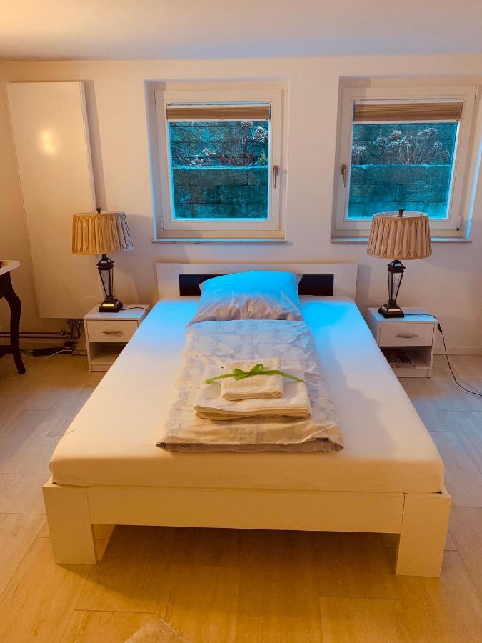 Souterrain Zimmer Mit Separatem Eingang Und Bad Düsseldorf Zewnętrze zdjęcie
